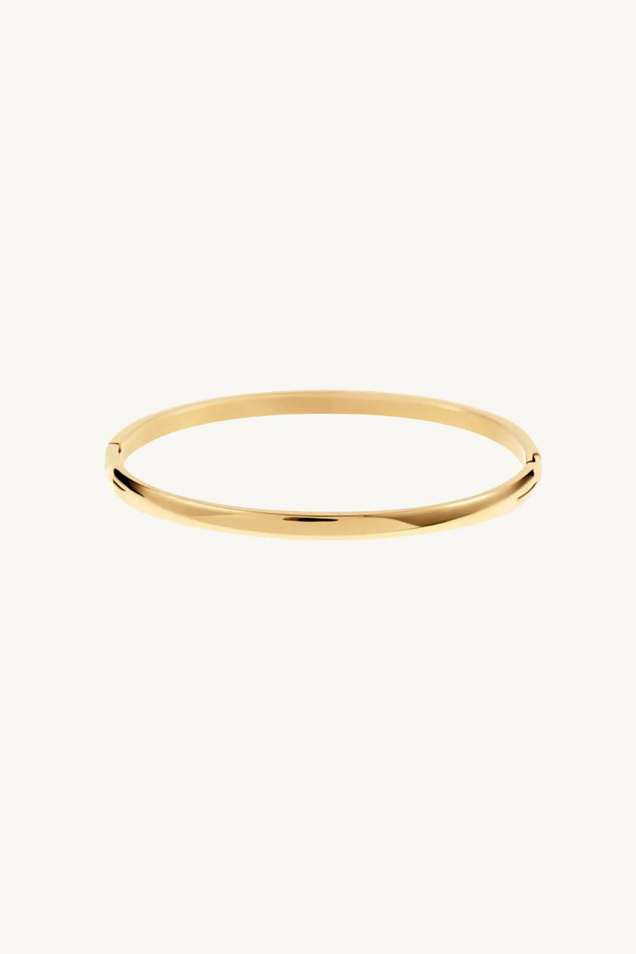 Ondine Twist 18ct Gold Plated Bangle