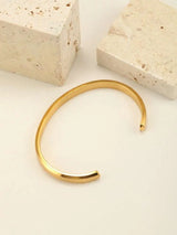 Épure Minimalist 18ct Gold Plated Cuff