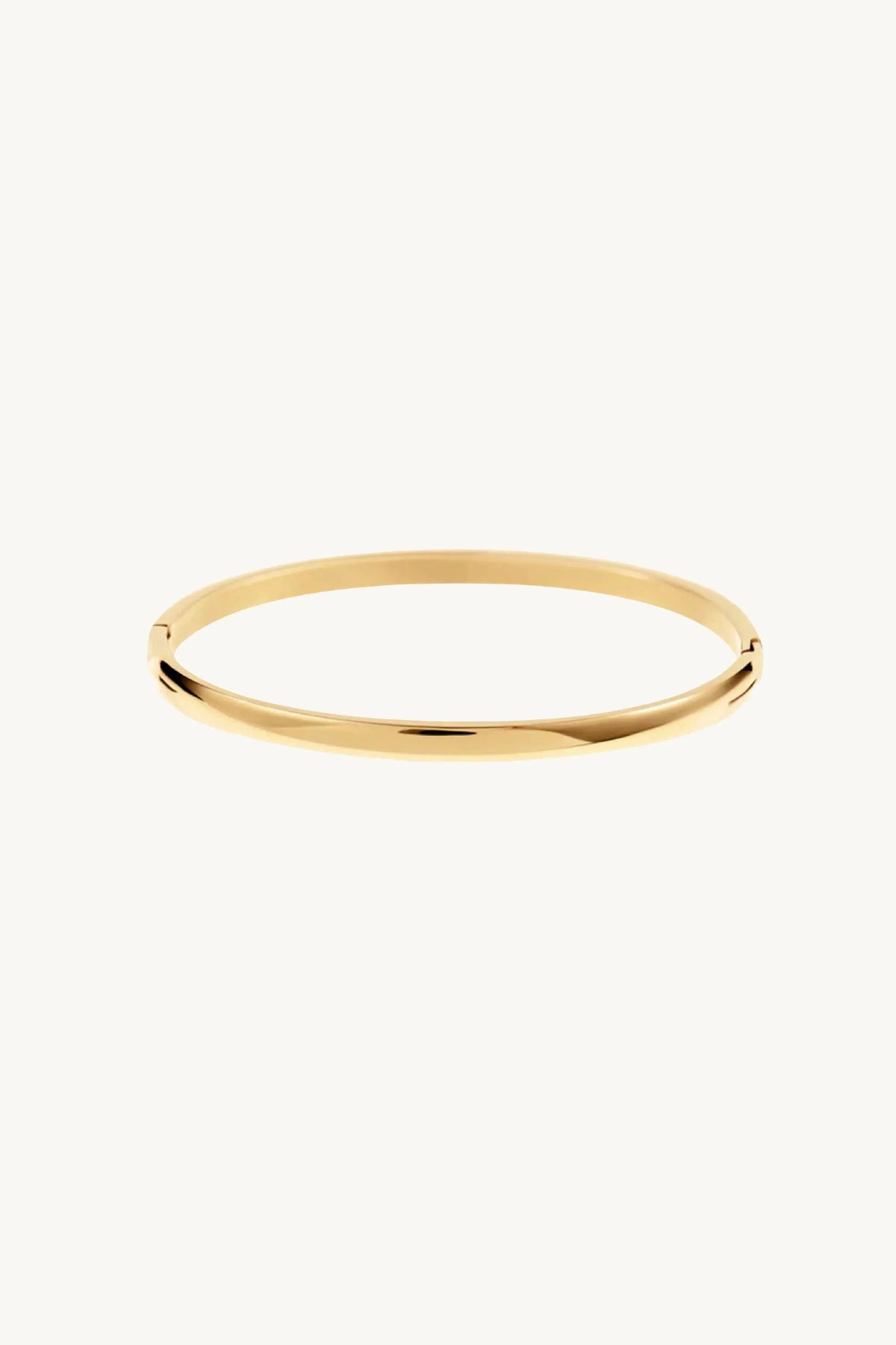 Ondine Twist 18ct Gold Plated Bangle
