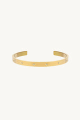 Étoile Polaire 18ct Gold Plated Cuff