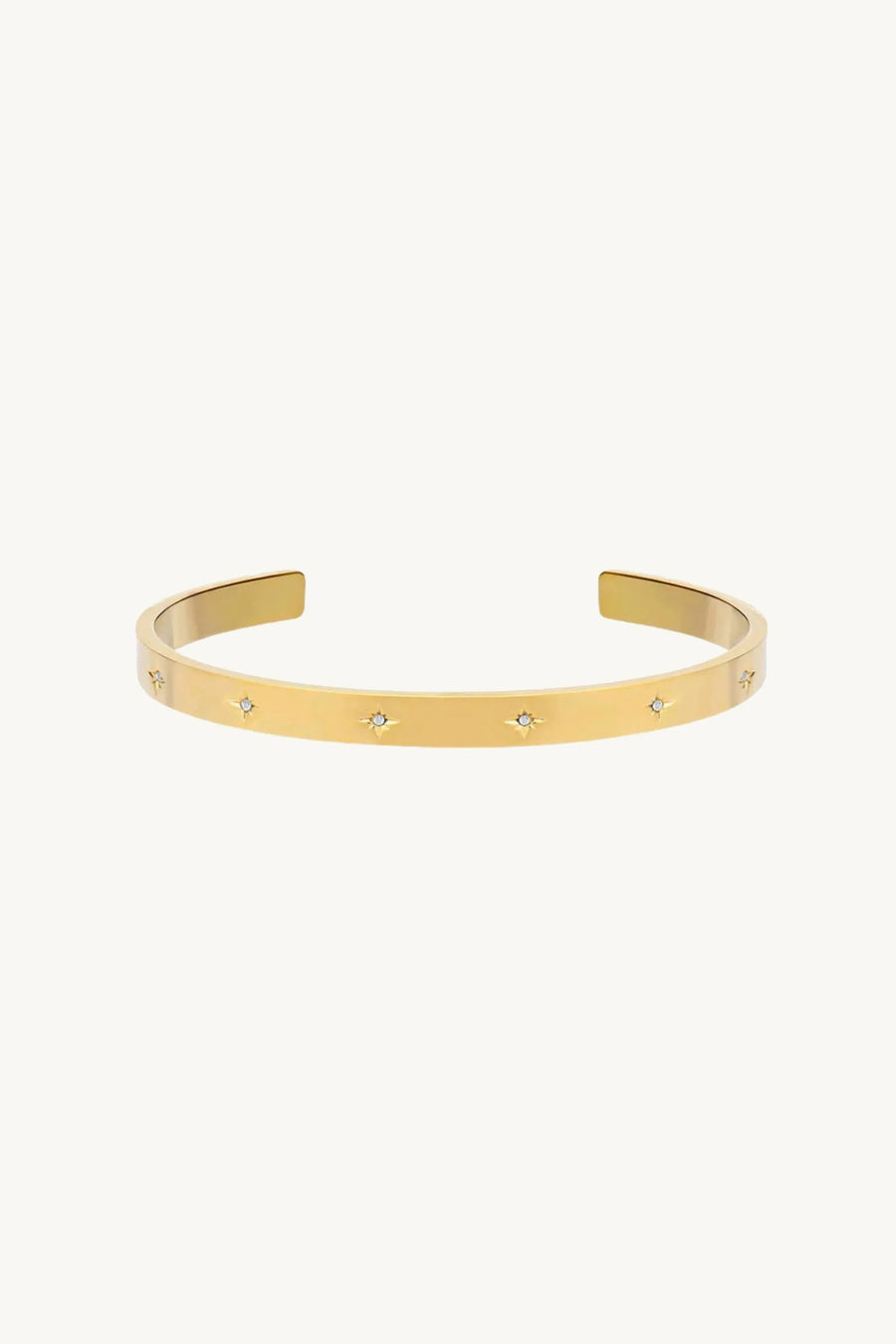 Étoile Polaire 18ct Gold Plated Cuff