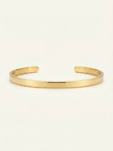 Épure Minimalist 18ct Gold Plated Cuff